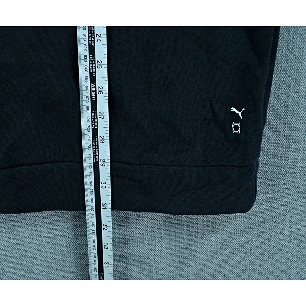 Puma Hoodie Men's 2XL Black Hoops Posterize 2.0 Sweatshirt Graphic Pullover NWT - Picture 8 of 12
